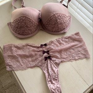 Lane Bryant- Lace Bra & Panty Set